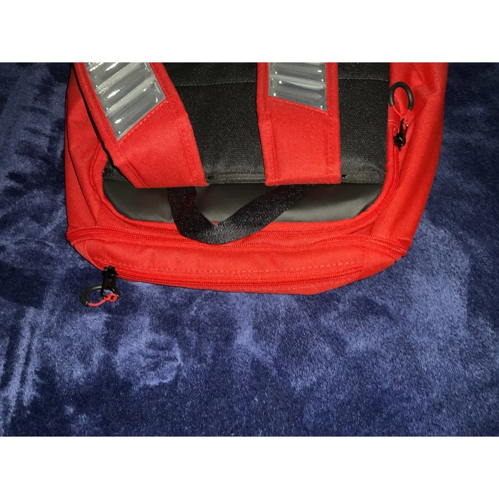 Nike Varsity Elite Backpacks Bubble Strap Unisex University Red/Black